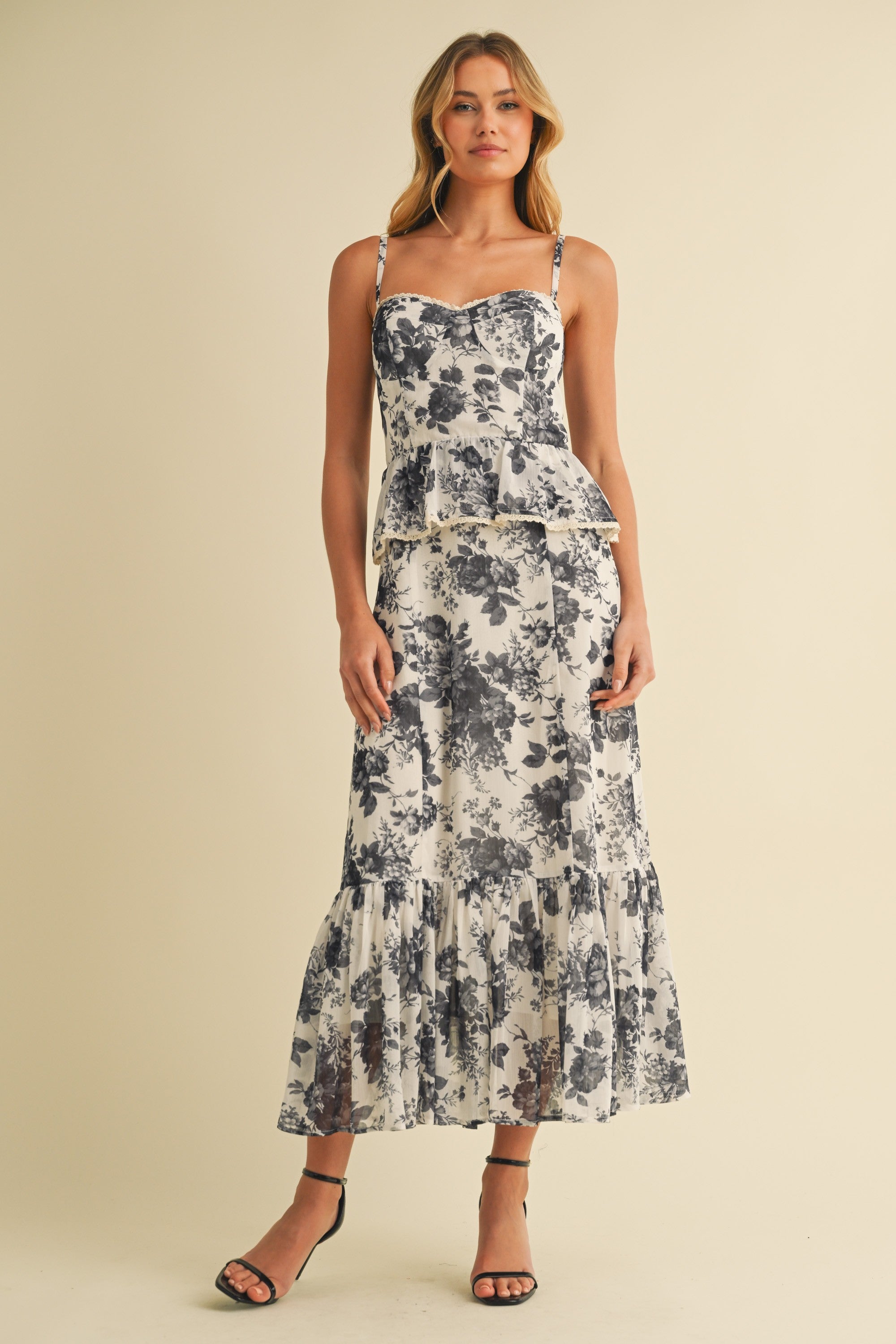 bustier midi dress floral Women Summer Corset Midi Dress 2026 Floral Wedding Guest Flowy Slit Lace Up Dresses Tea Party A Line Casual Milkmaid Sundress at Amazon Women's Clothing store