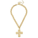 Gold Cross Necklace