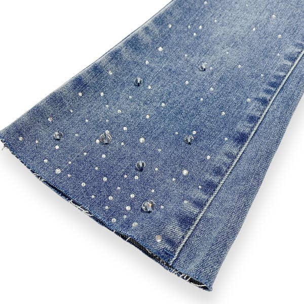 Stone Flare Jeans