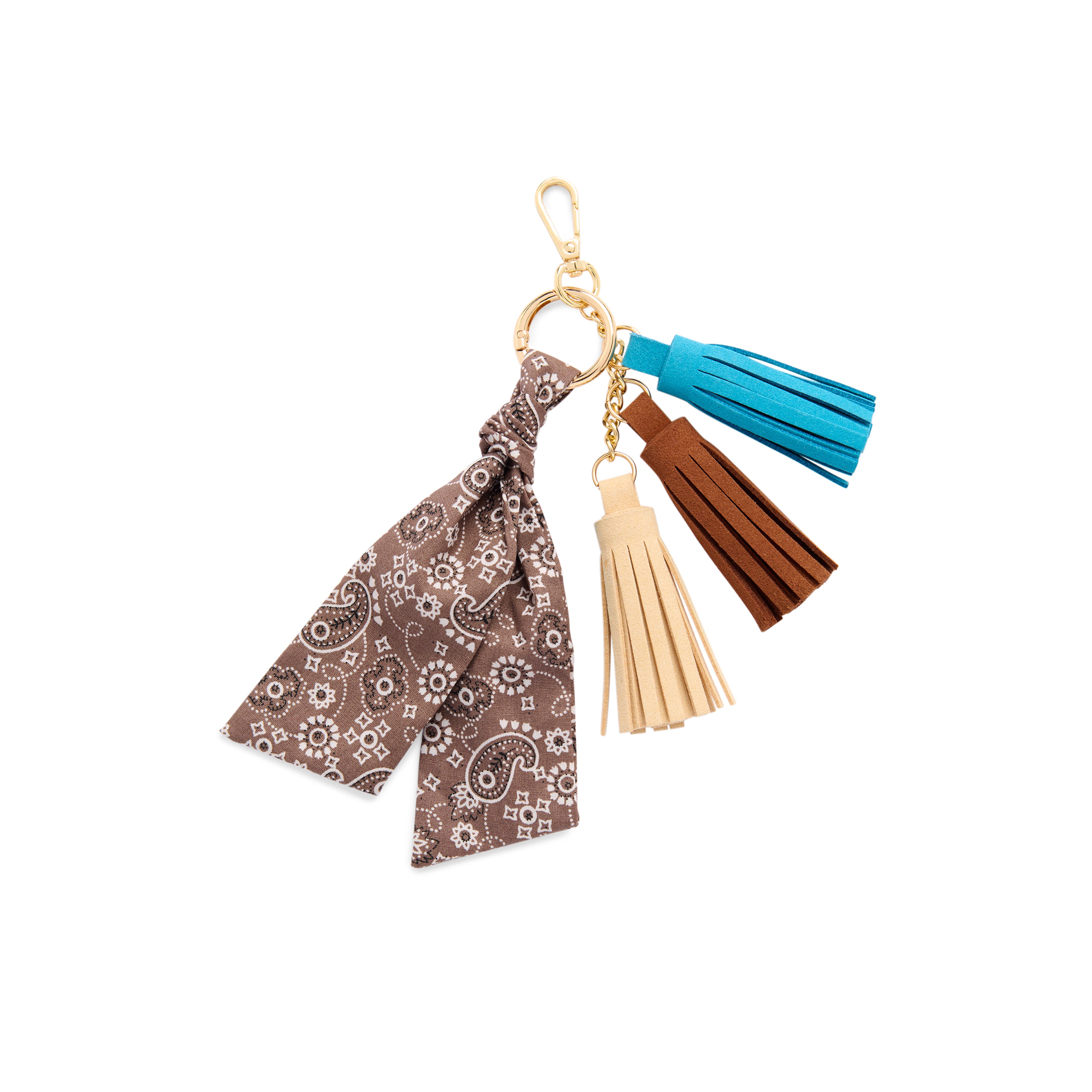 Paisley Bag Charm/Keychain