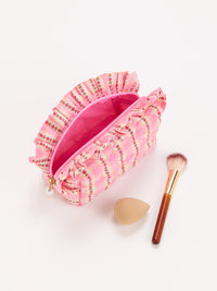 Scarlett Quilted Zip Pouch