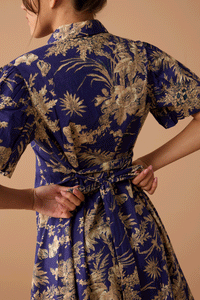 Midnight's Garden Mini Dress