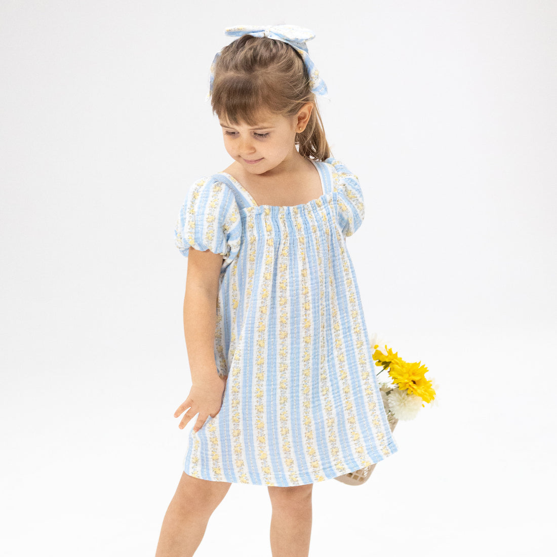 Odalys Floral Stripe Dress