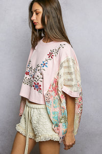 Boho Patchwork Top