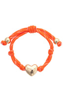 Puffy Heart Paracord Bracelet