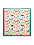 Doggies Square Scarf