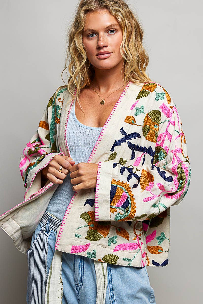 Stitch Embroidered Jacket