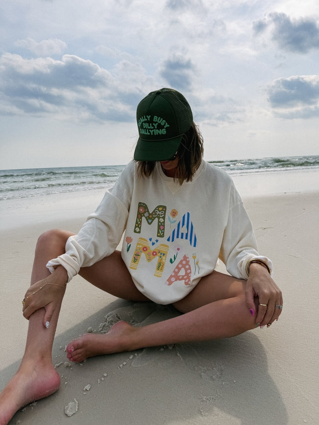 Floral Mama Sweatshirt