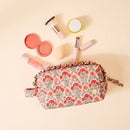 Essentials Quilted Cosmetic Pouch
