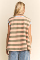 Striped Flare Tank