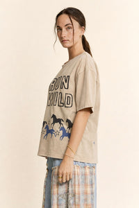 Run Wild Horse Tee