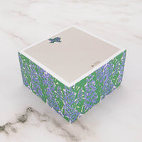 Texas Bluebonnet Cube Notepad