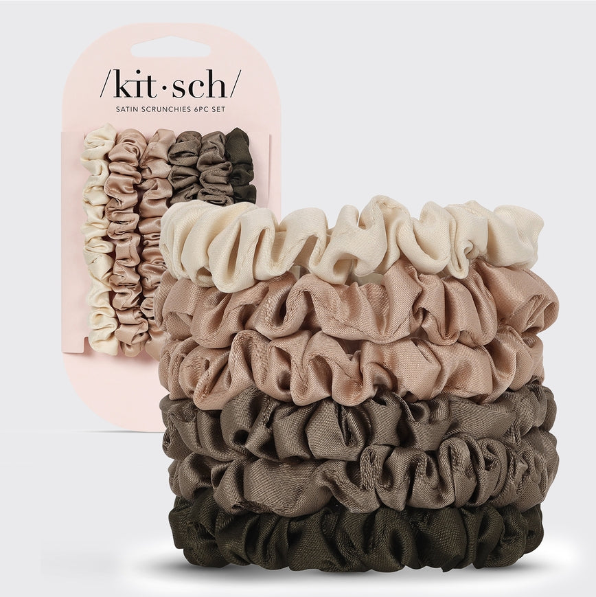 Mini Satin Scrunchies
