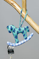 Rocking Horse Plush Bag Charm
