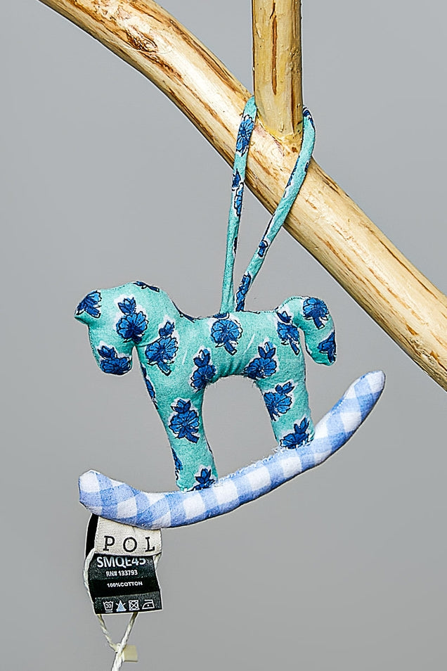 Rocking Horse Plush Bag Charm