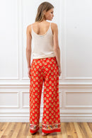Boho Wide-Leg Pants