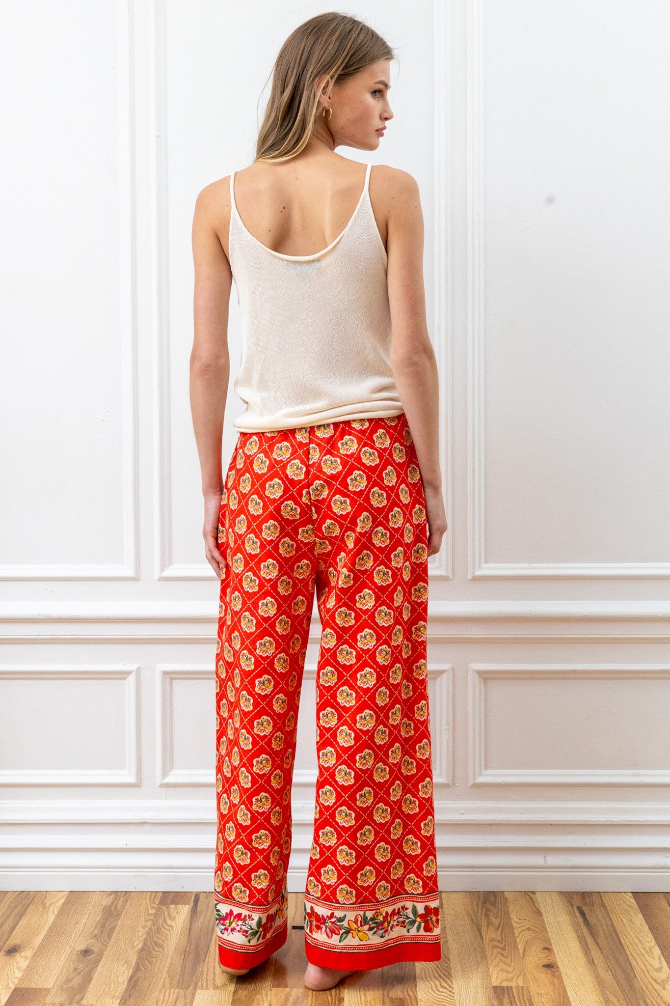 Boho Wide-Leg Pants