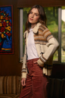 Shearling Collar Western Jacket