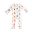 Teddy Bear 2 Way Zipper Romper