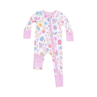 Easter Bunny Zipper Romper