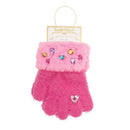 Hot Pink Glitzy Gloves