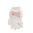 White Glitzy Gloves