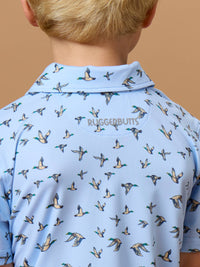 Mallard Skies Short Sleeve Polo