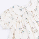Flower Ducklings Smocked Dress Set