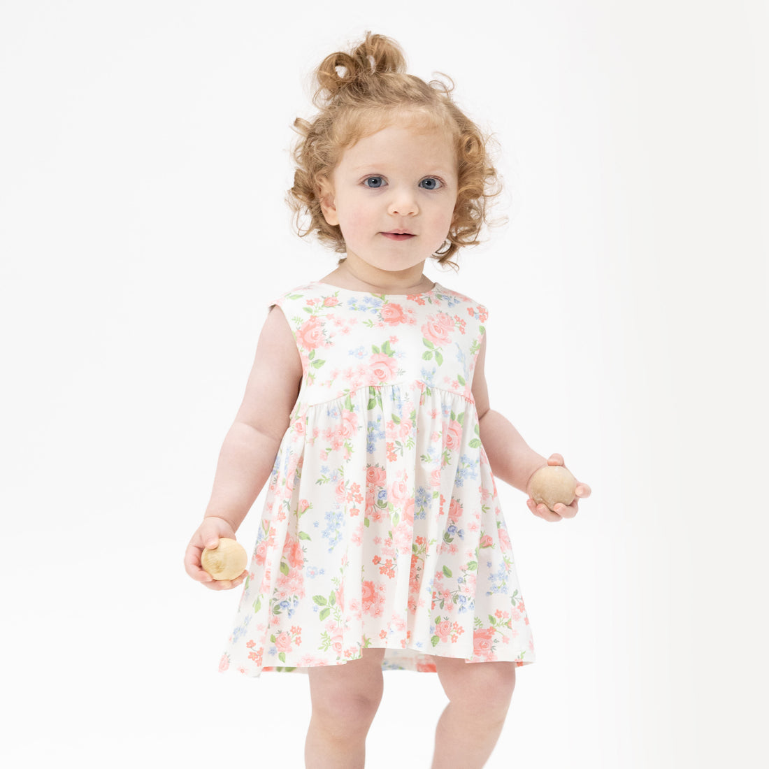 Cute Little Roses Infant Dress