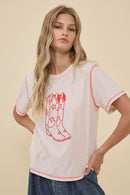 Boot Stitched Tee