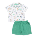 Country Club Dogs Polo & Short Set