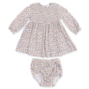 Hazel Floral Caitlyn Smocked Bodice Dress and Bloomer