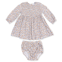 Hazel Floral Caitlyn Smocked Bodice Dress and Bloomer
