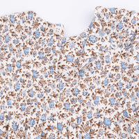 Hazel Floral Caitlyn Smocked Bodice Dress and Bloomer