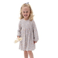Hazel Floral Caitlyn Smocked Bodice Dress and Bloomer