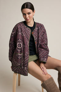 Reversible Quilted Bandana Jacket