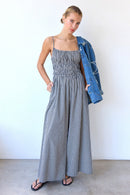 Gingham Jumpsuit