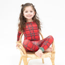 Vintage Holiday Plaid - L/S Loungewear Set