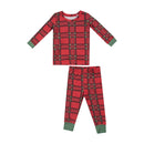 Vintage Holiday Plaid - L/S Loungewear Set