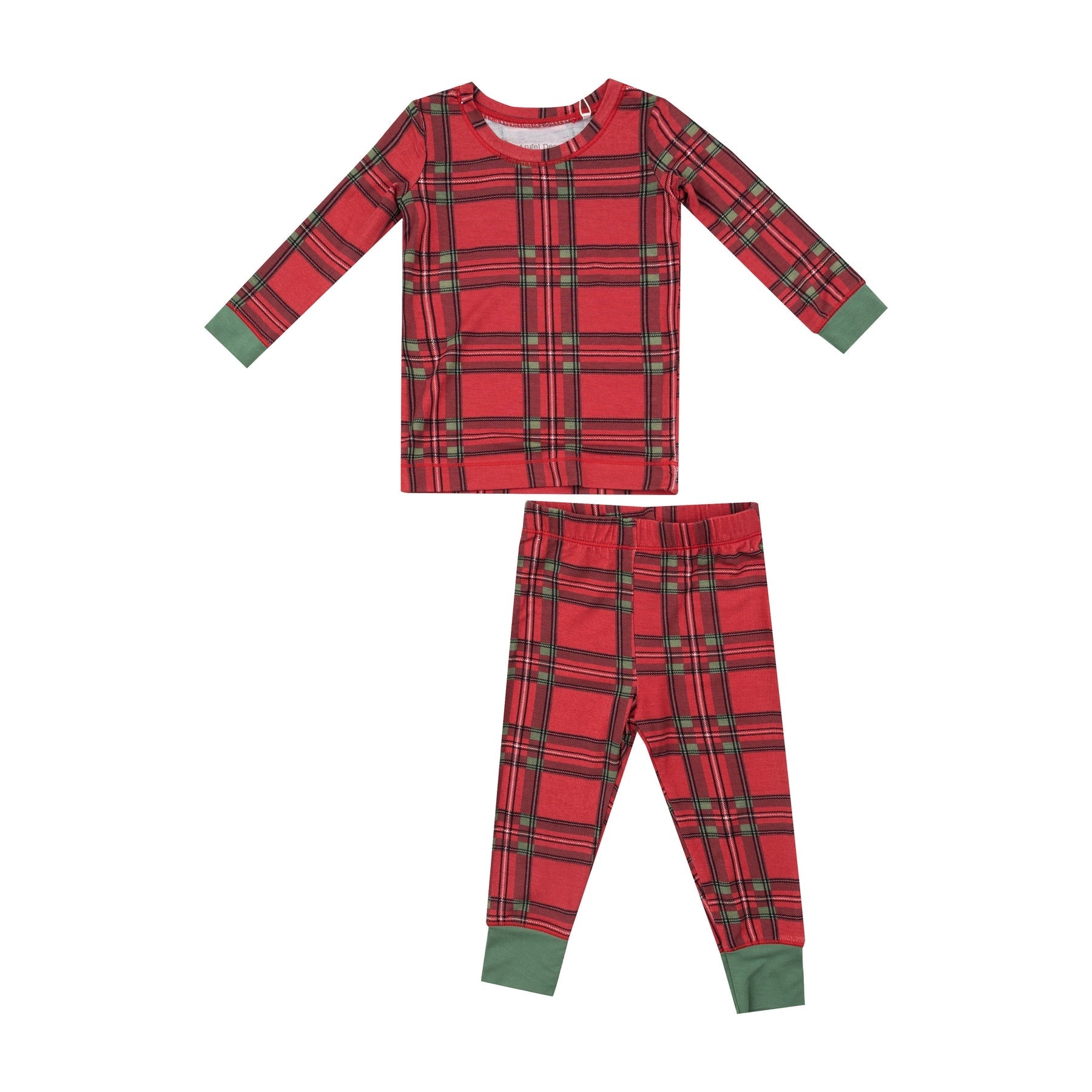 Vintage Holiday Plaid - L/S Loungewear Set