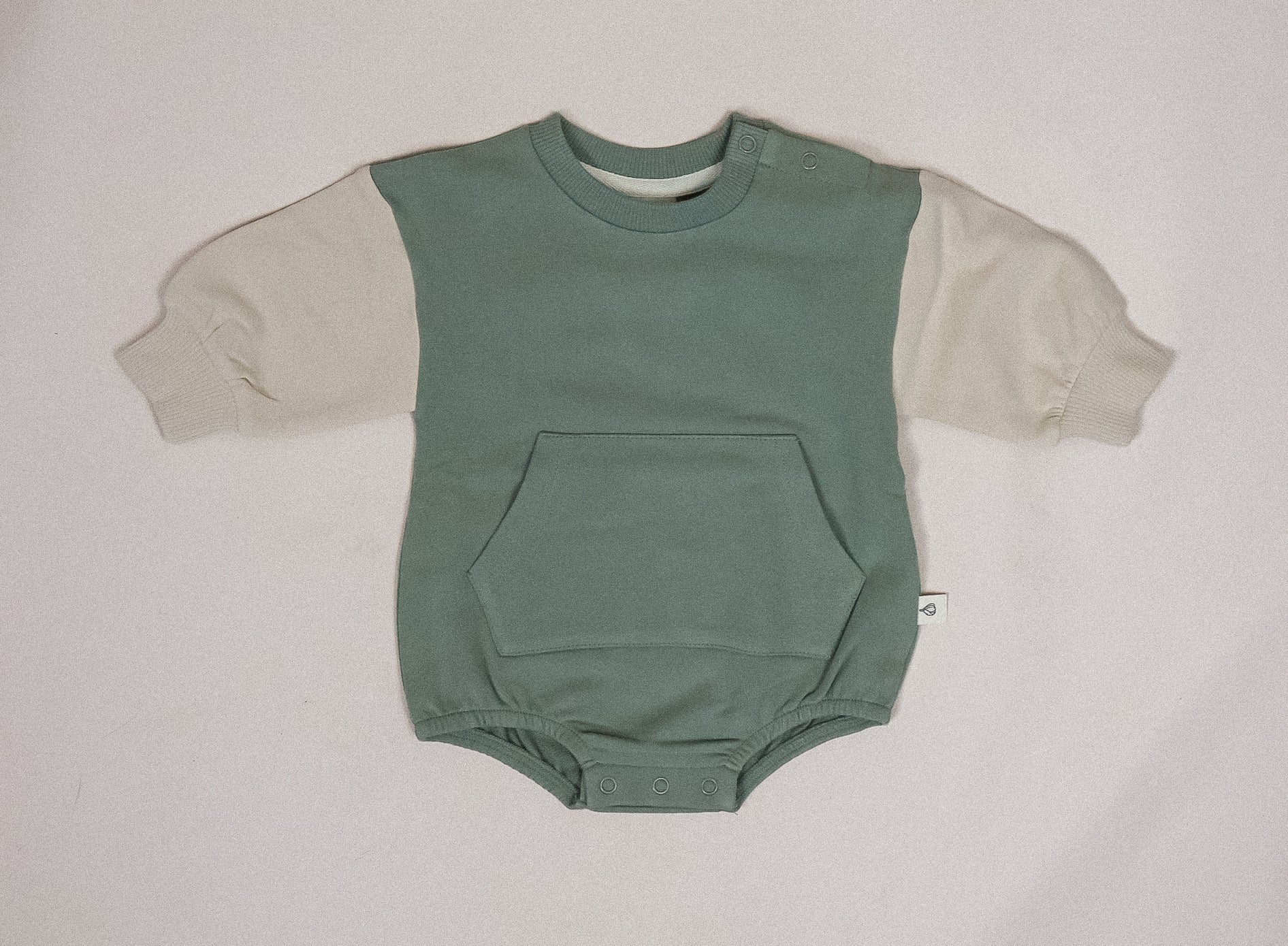 Colorblock Bubble Romper