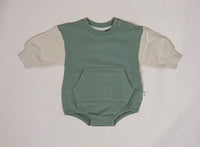 Colorblock Bubble Romper