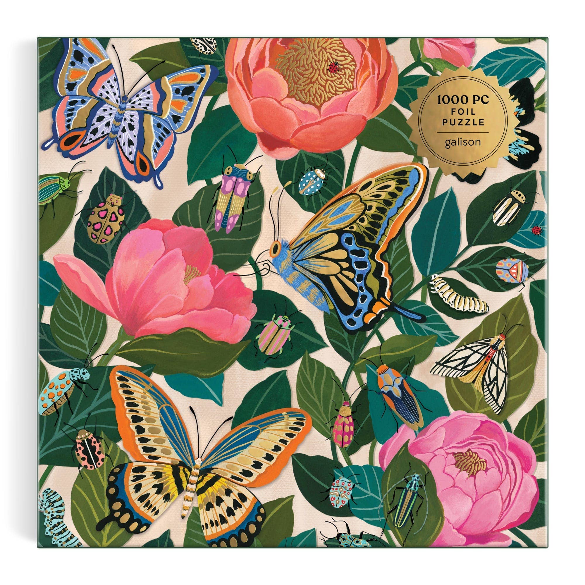 Between the Blooms 1000 Piece Foil Puzzle