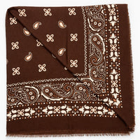 Paisley Print Oversized Square Scarf