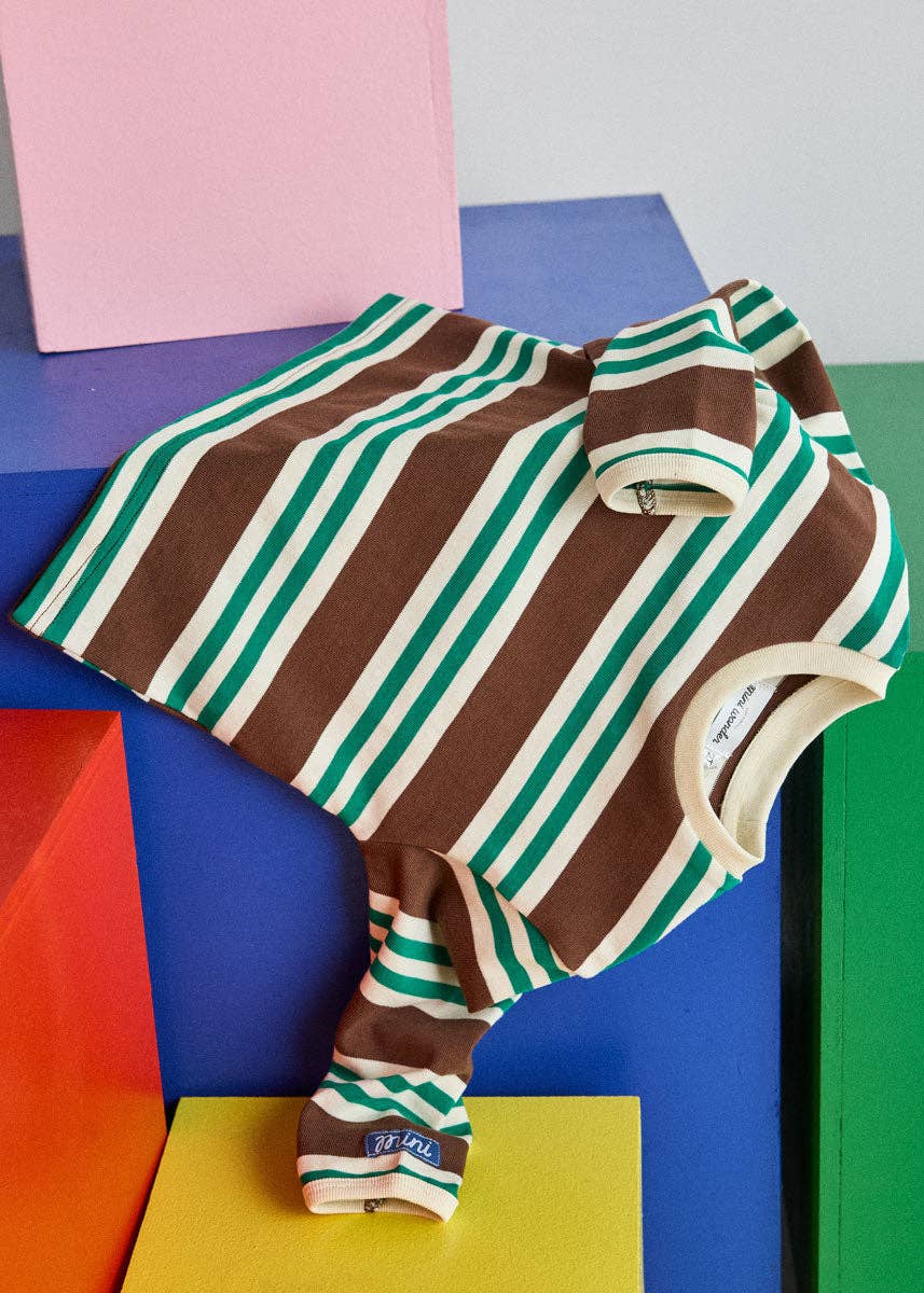 Striped Heavyweight Long Sleeve Tee