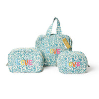 Rainbow "Love" Toiletry Bags