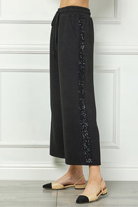 Sequin Trim Pant