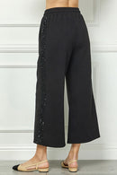 Sequin Trim Pant