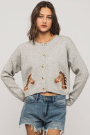 Horse Button-Up Sweater