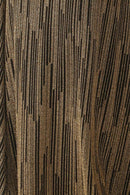 Metallic Strapless Maxi Dress